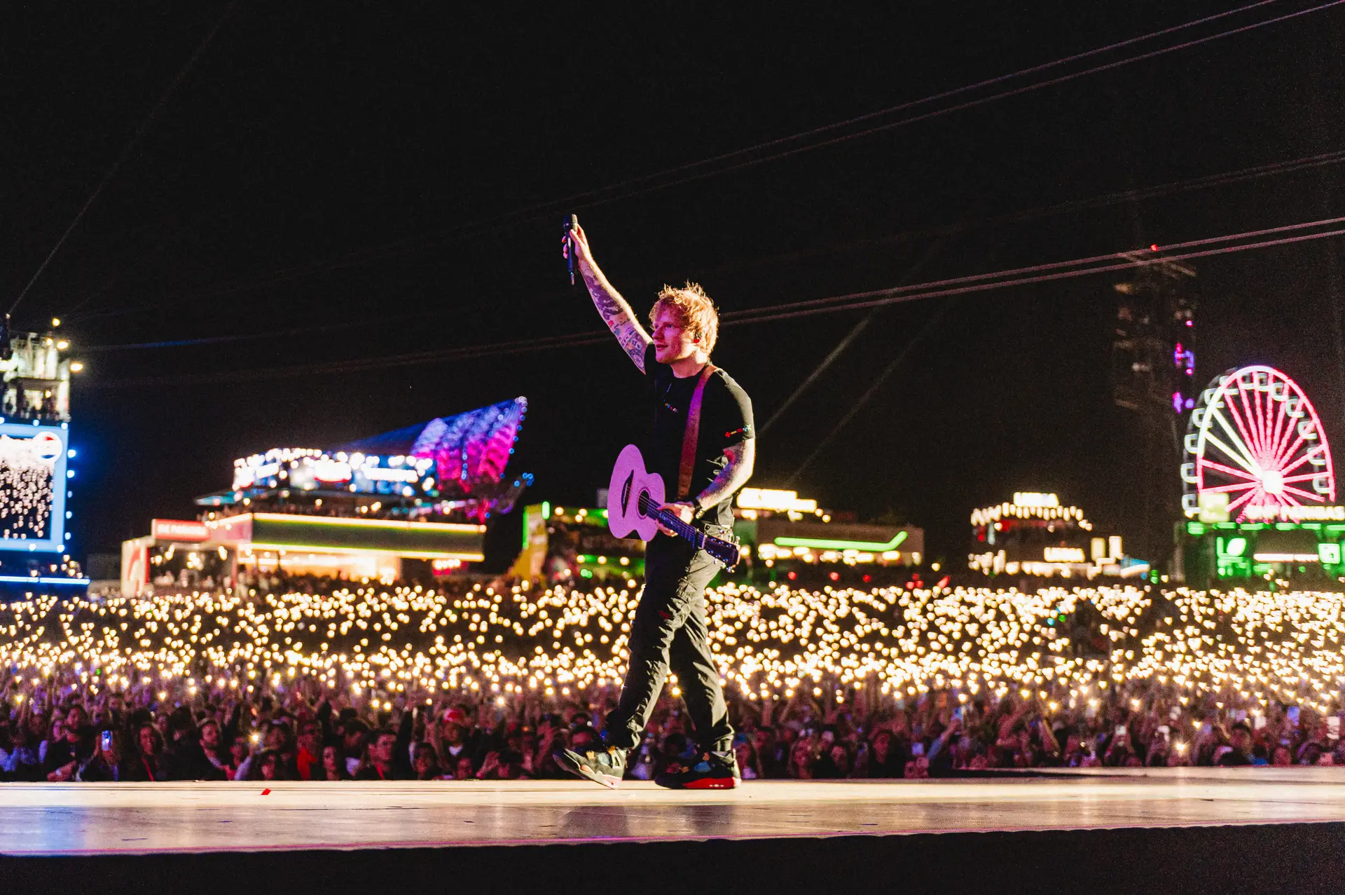 Ed Sheeran no Rock In Rio Lisboa: a arte de controlar 80 mil pessoas só com uma guitarra
