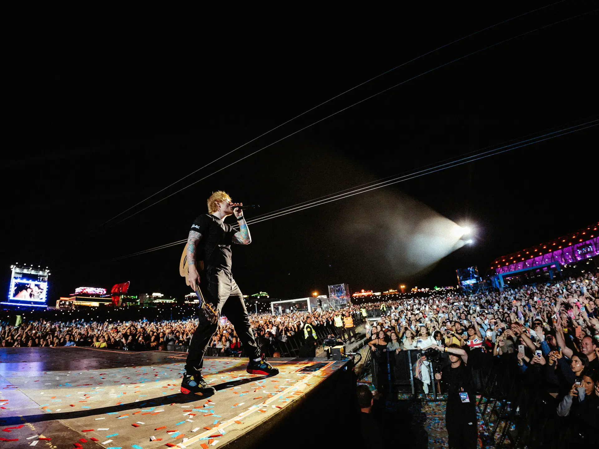 Ed Sheeran no Rock in Rio Lisboa 2024