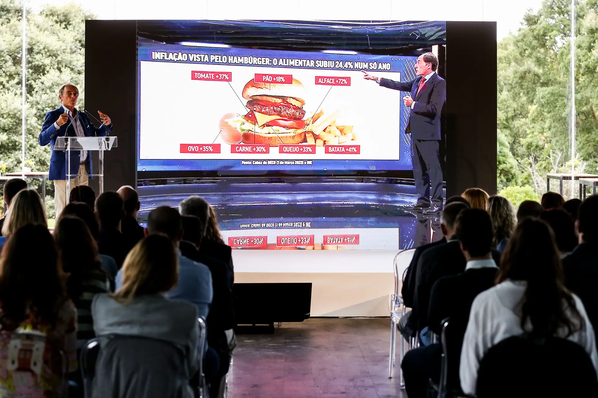Paulo Portas participou no lançamento da iniciativa para dar uma visão global dos desafios da sustentabilidade ambiental, social e financeira 