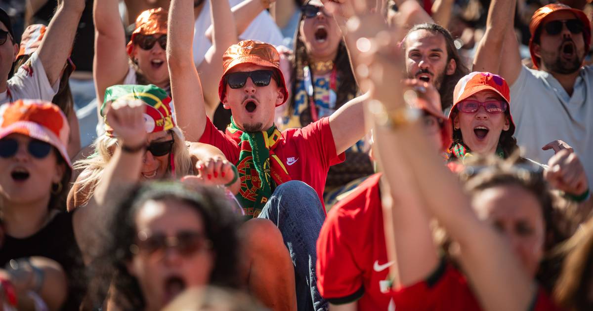 Rock in Rio Lisboa: como se celebrou o primeiro golo de Portugal no Parque Tejo