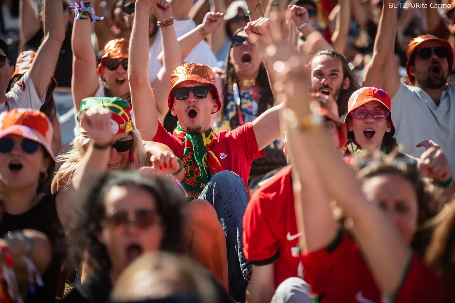Jogo Portugal-Turquia no Rock in Rio Lisboa