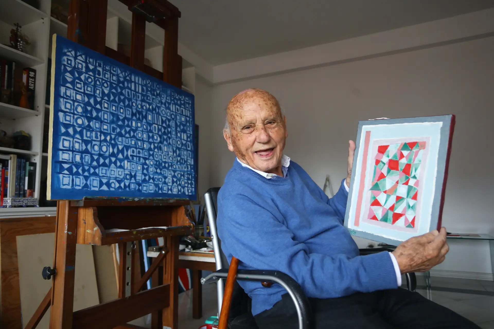 Morreu Manuel Cargaleiro, aos 97 anos. Presidente destaca um artista que “nunca deixou o cosmopolitismo significar desenraizamento"