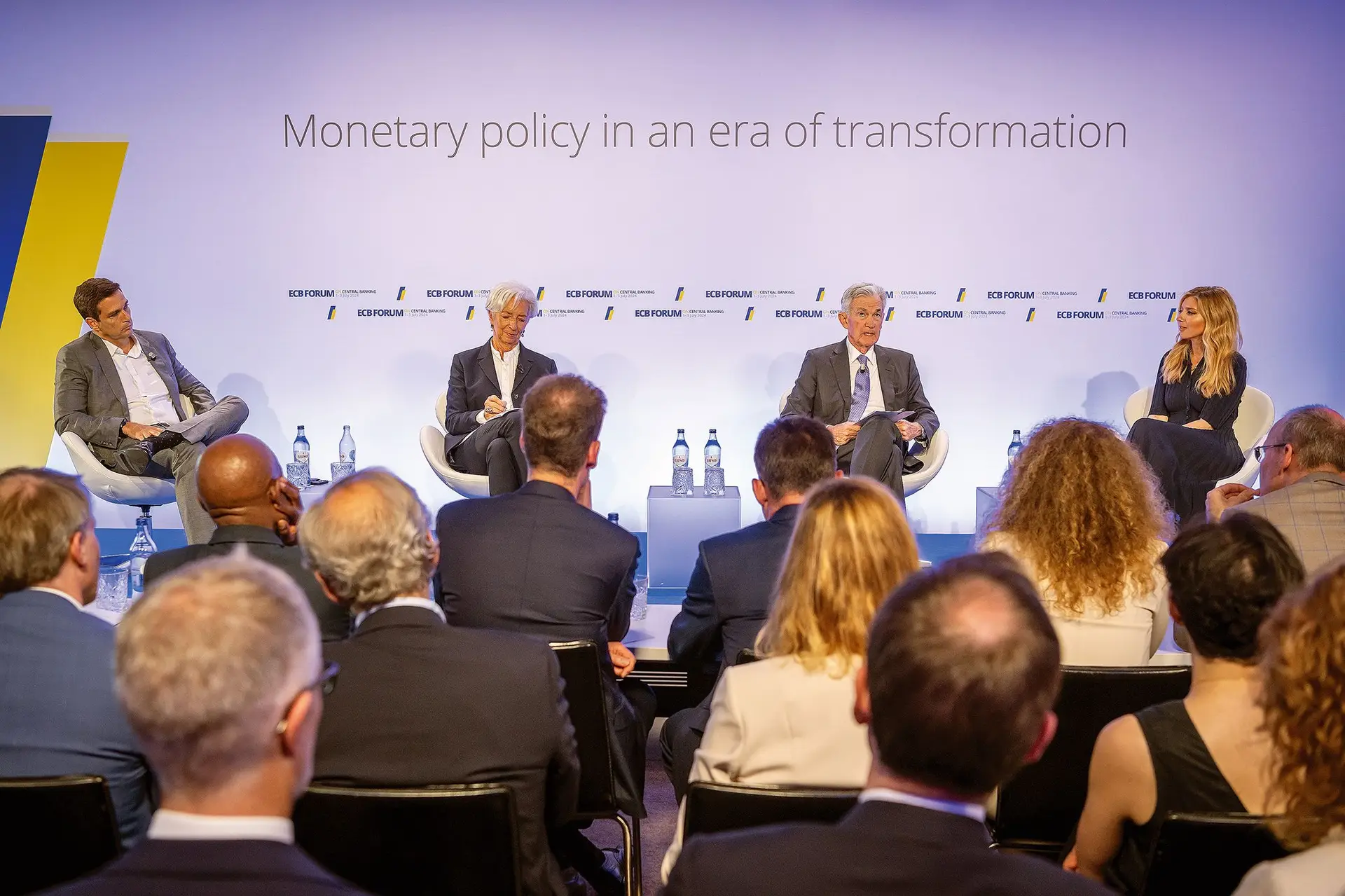 Christine Lagarde e Jerome Powell estiveram juntos em Sintra no início de julho a discutir os principais desafios económicos