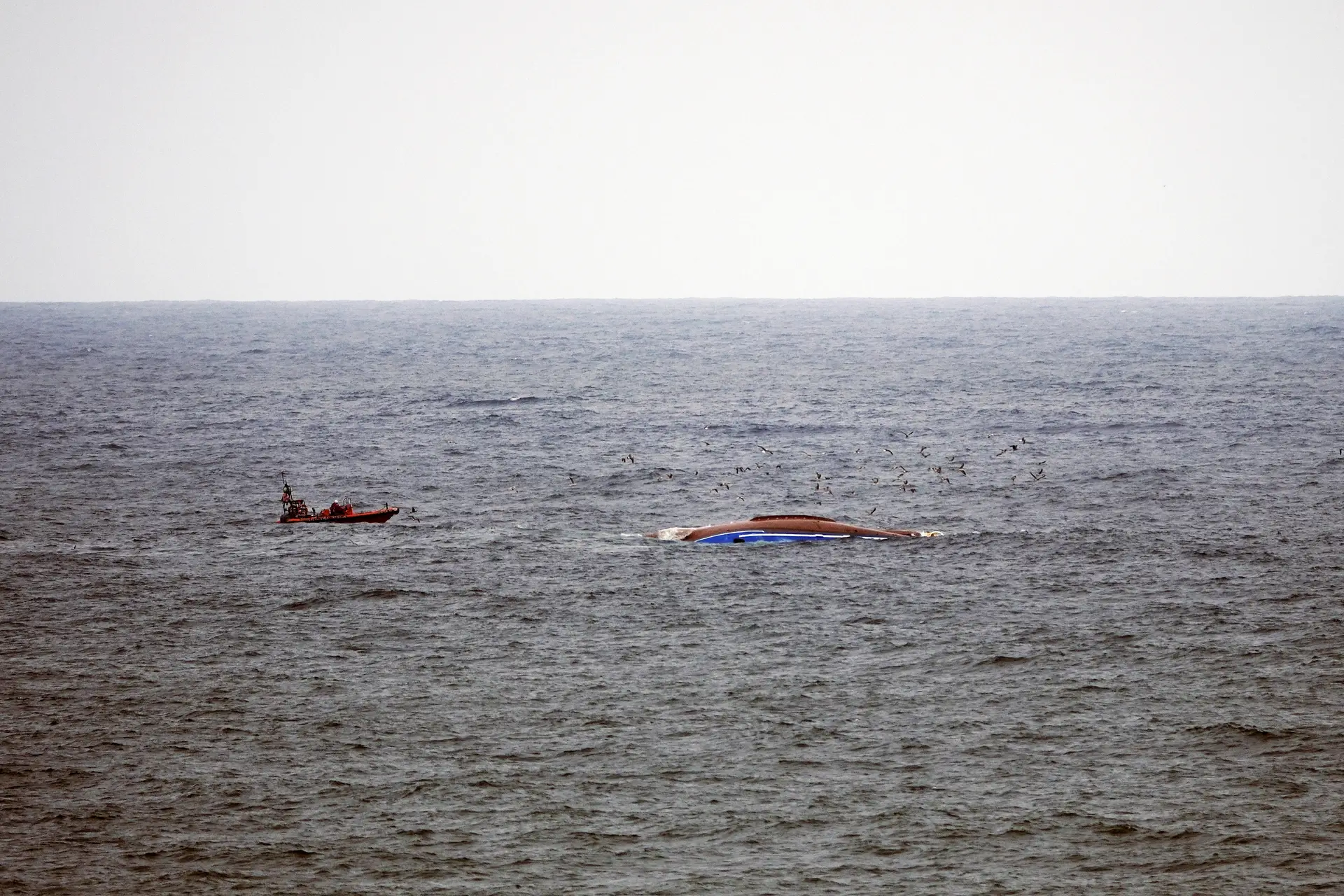 Prosseguem buscas pelos pescadores desaparecidos ao largo da Marinha Grande