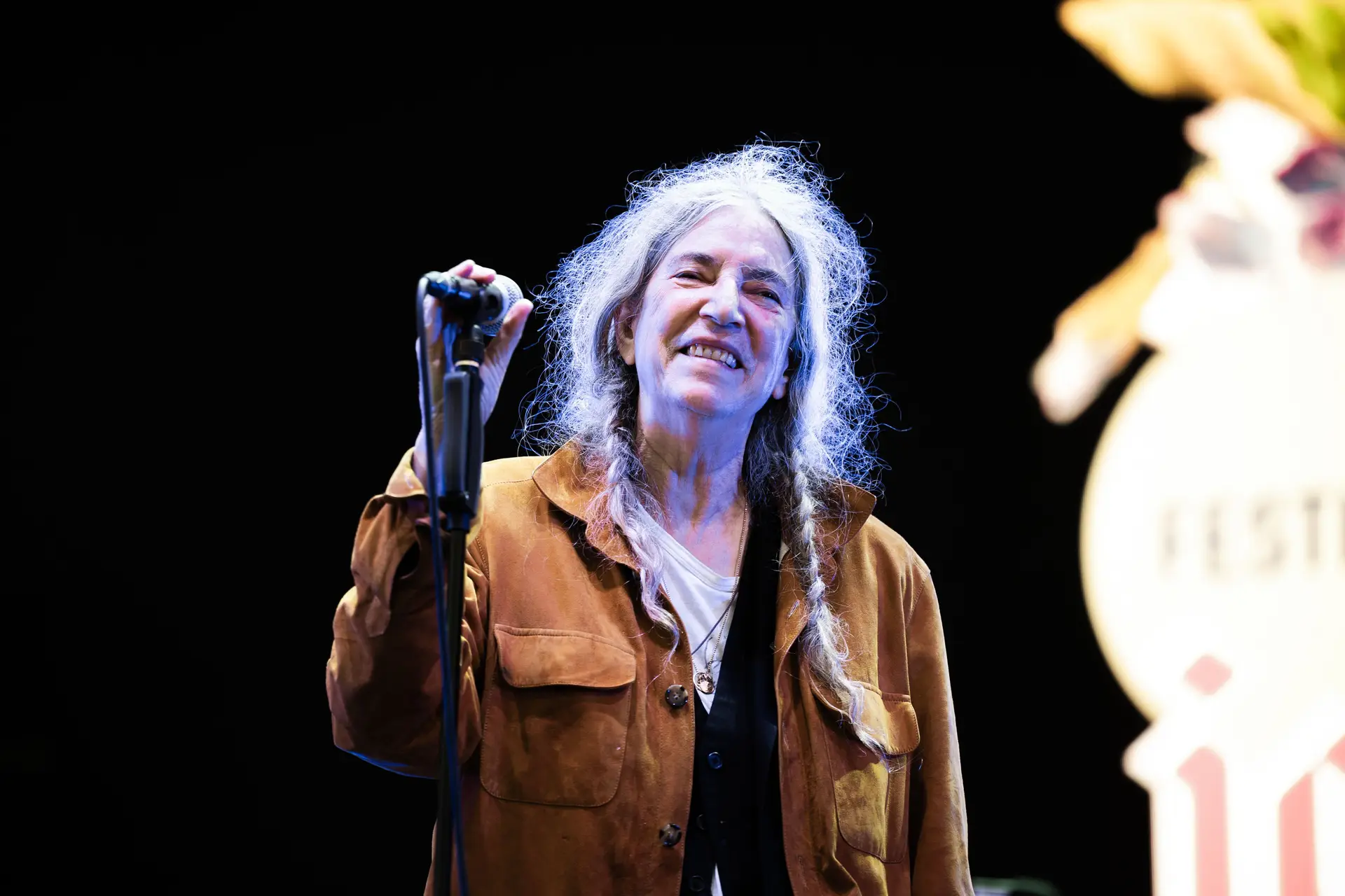 Patti Smith ao vivo no festival Jardins do Marquês, em Oeiras: Liberdade, Paridade, Rock and roll