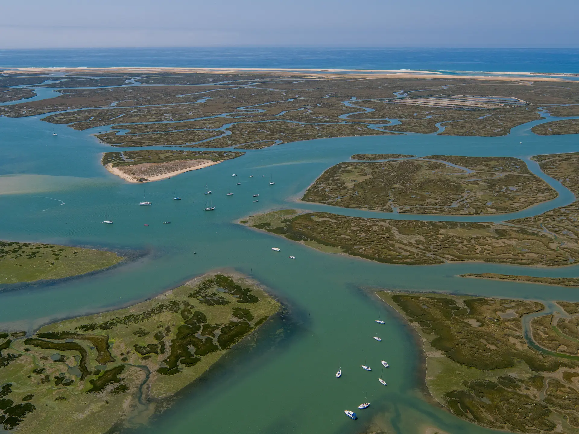 Ria Formosa em Faro