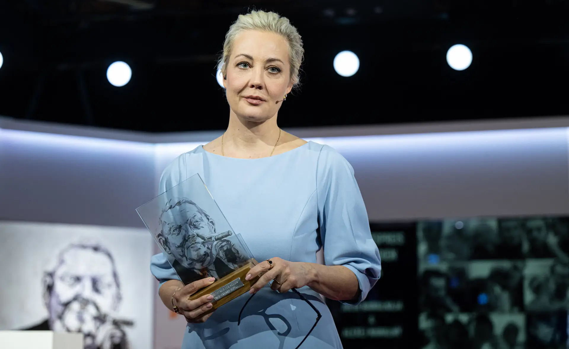 Yulia Navalnaya, viúva de Alexei Navalny