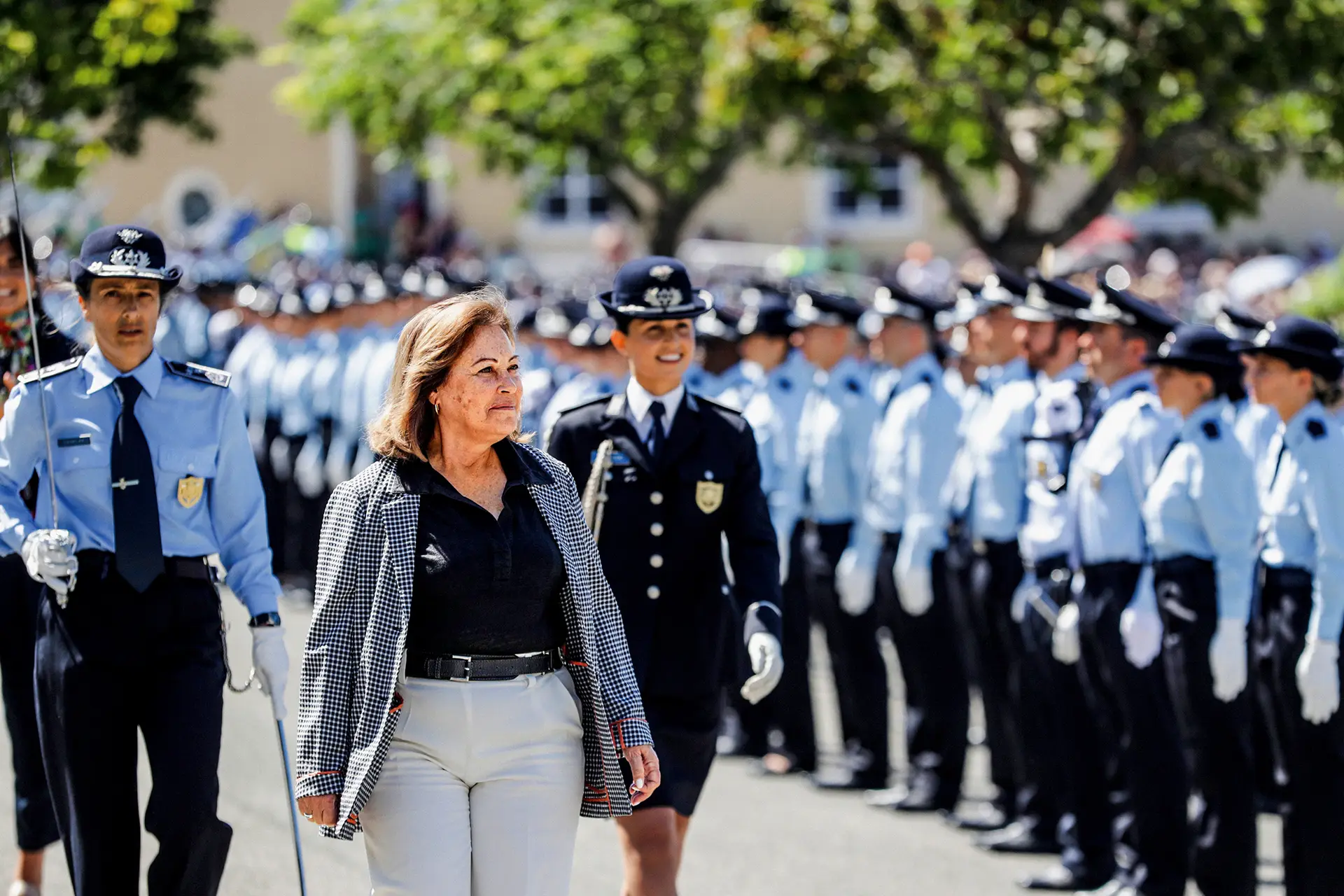 Margarida Blasco, ministra da Administração Interna, desbloqueou esta semana o acordo com as forças policiais