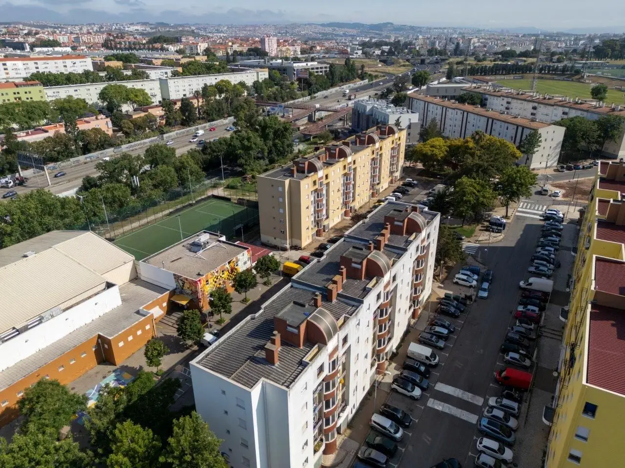 O Bairro da Boavista, em Lisboa, é um dos reabilitados no âmbito do programa ‘Morar Melhor’