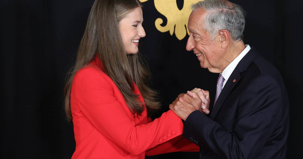 “À nossa amizade para sempre”: Marcelo condecora princesa Leonor de Espanha com a Ordem de Cristo