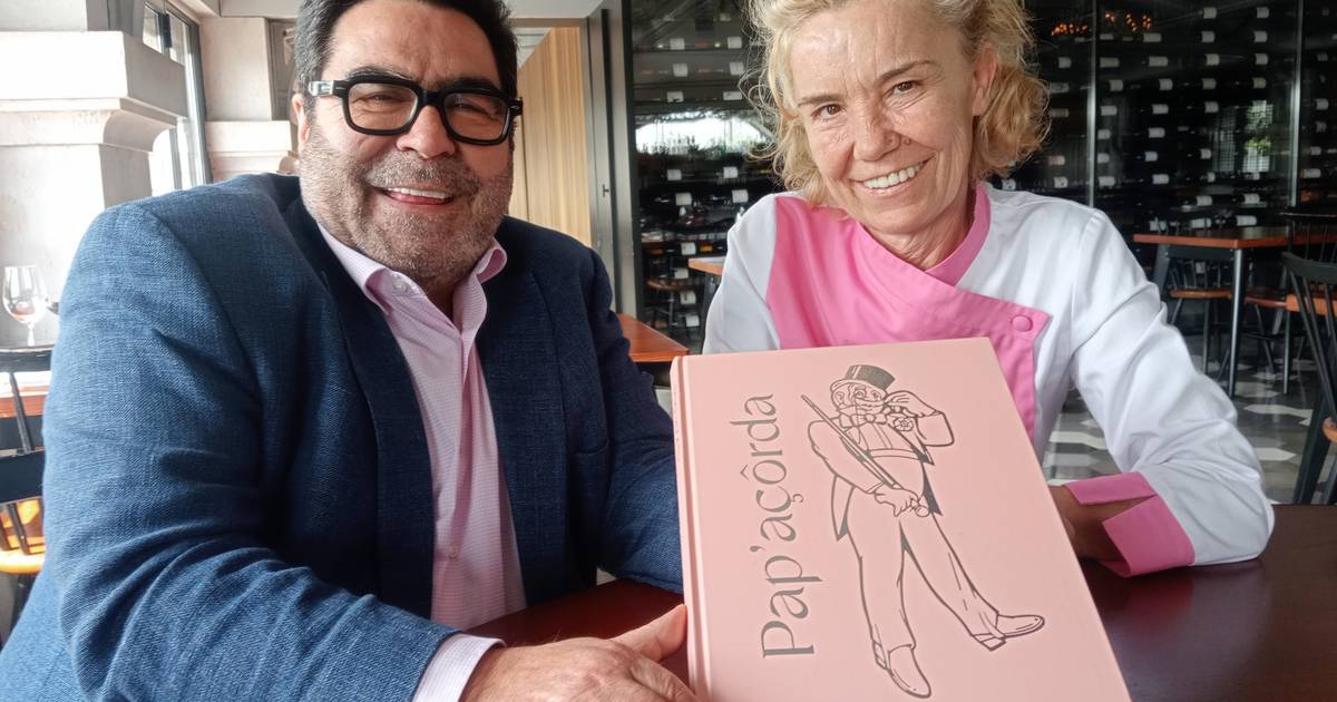 Com capa cor de rosa como o primeiro Pap'açôrda, este livro conta a história do restaurante que “transformou” Lisboa
