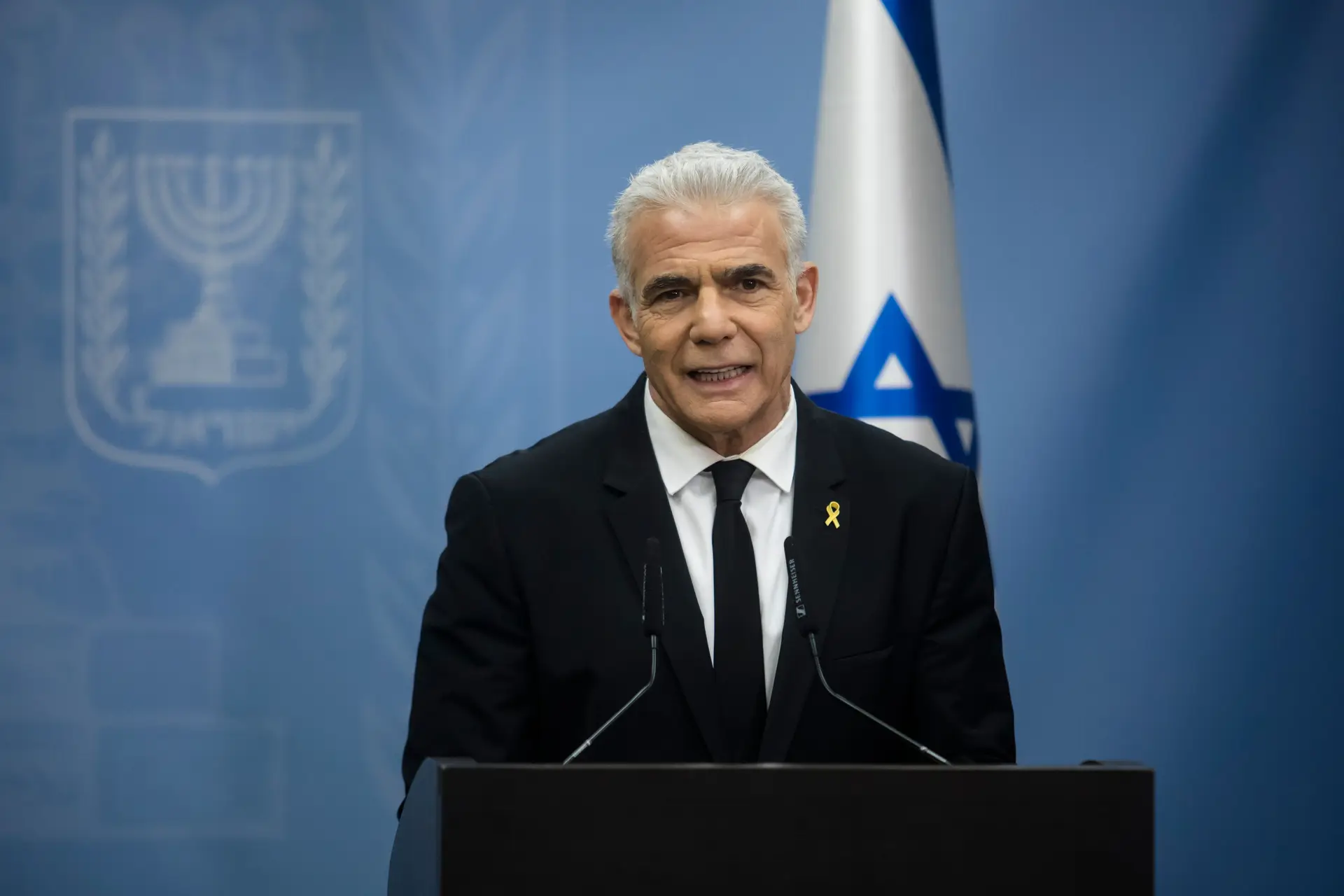 Yair Lapid, líder da oposição israelita