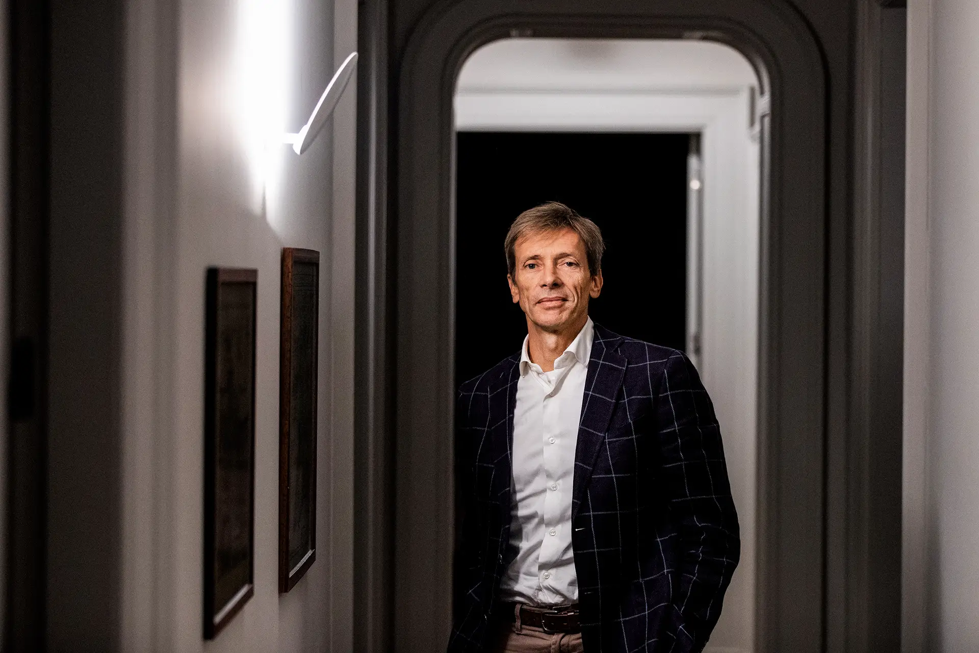 Parte do tempo de Paulo Azevedo é agora passado na Foz, na fundação com o nome do pai, Belmiro de Azevedo, da qual é presidente