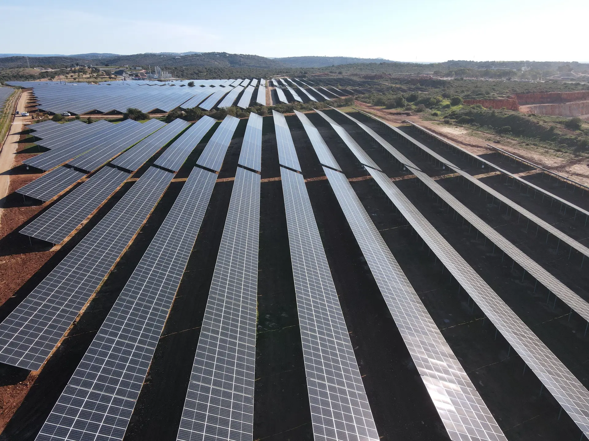 A central solar de Montechoro, no Algarve, é um dos projetos da Iberdrola resultantes do leilão de 2019.