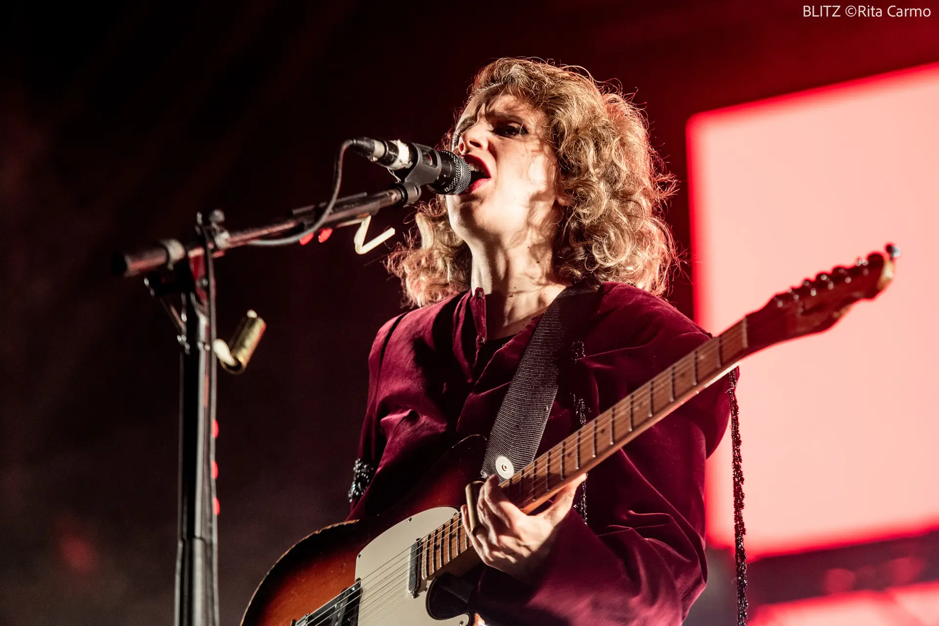 Anna Calvi no Super Bock Super Rock, Meco
