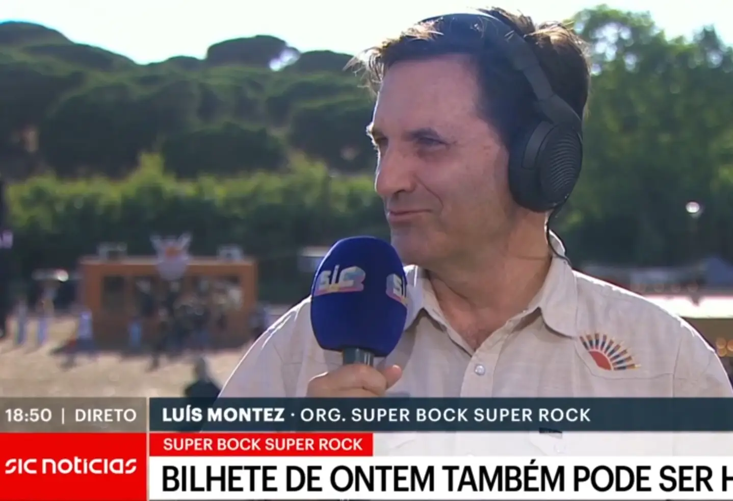 Super Bock Super Rock: Luís Montez avança datas para 2025, explica engarrafamento no primeiro dia e antecipa o Sudoeste