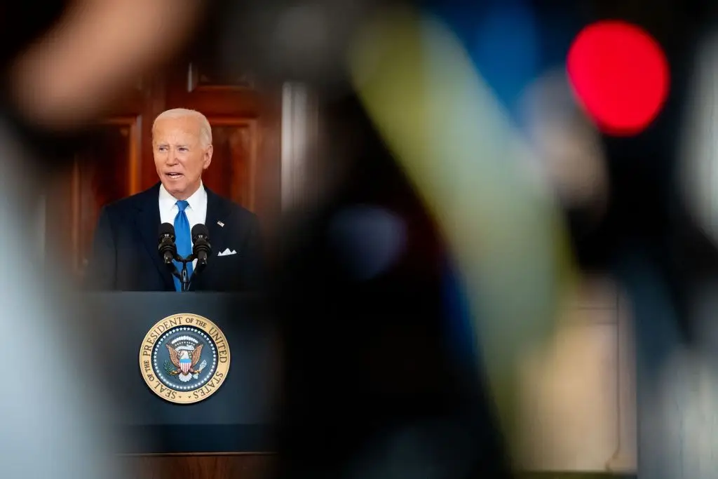 Joe Biden falou aos jornalistas após o Supremo ter garantido imunidade parcial a Trump