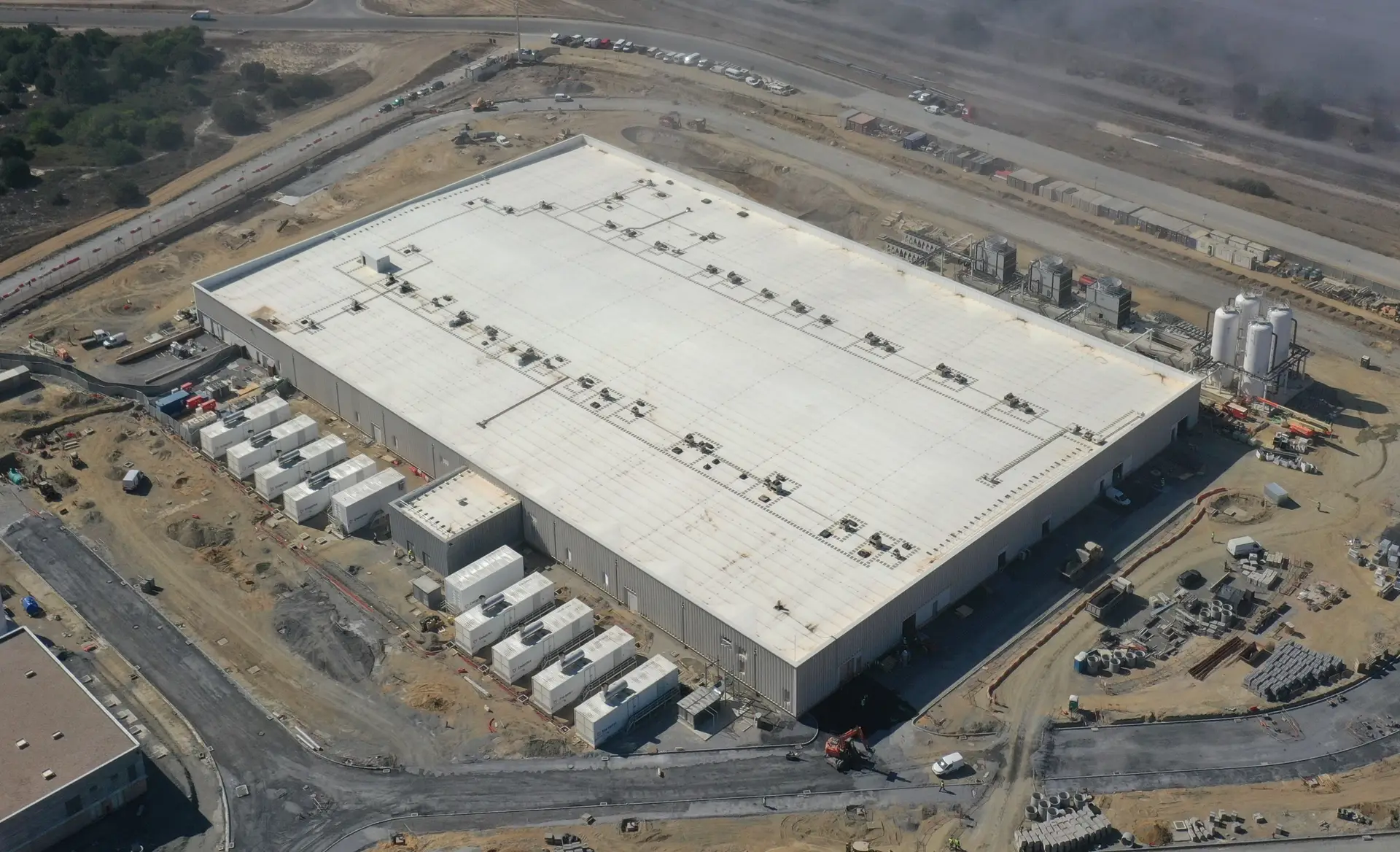 Primeiro edifício do centro de dados da Start Campus em Sines estará operacional até final do ano.