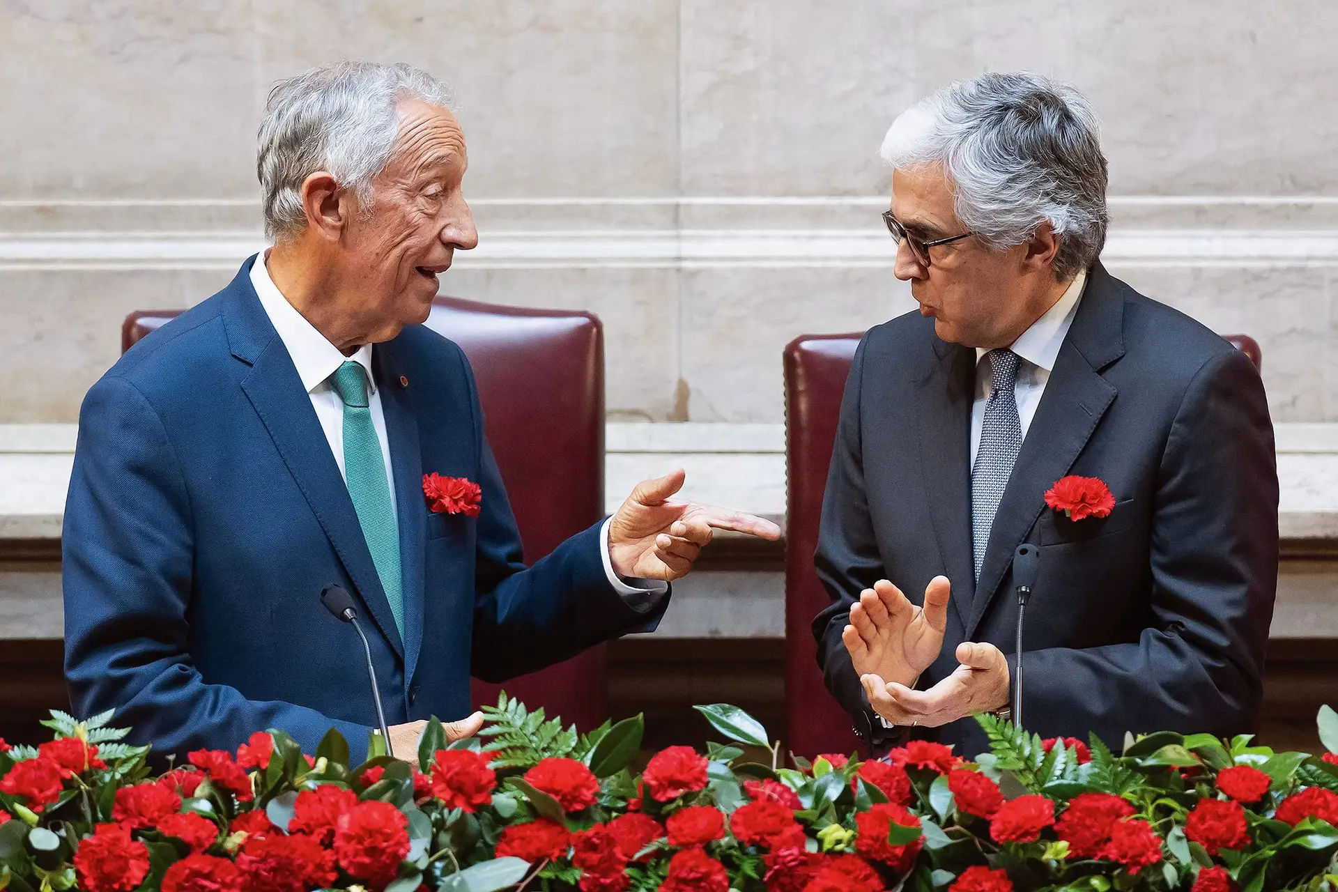 Marcelo Rebelo de Sousa e Aguiar-Branco