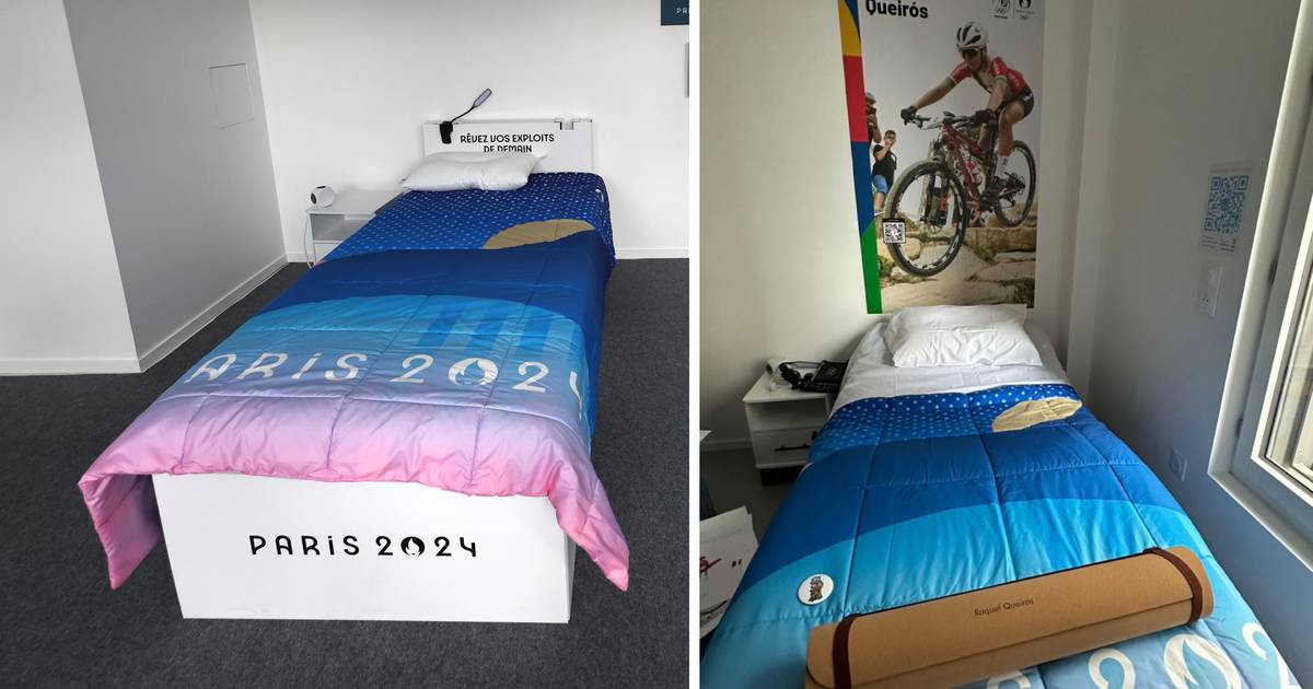 Jogos Olímpicos 2024: camas de cartão? Para a comitiva portuguesa, não