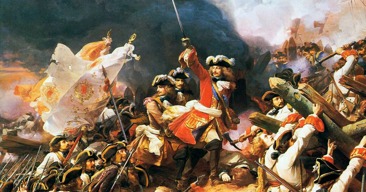 O que fez Portugal entrar em Madrid com um exército, ao mudar de posição na Guerra de Sucessão de Espanha?
