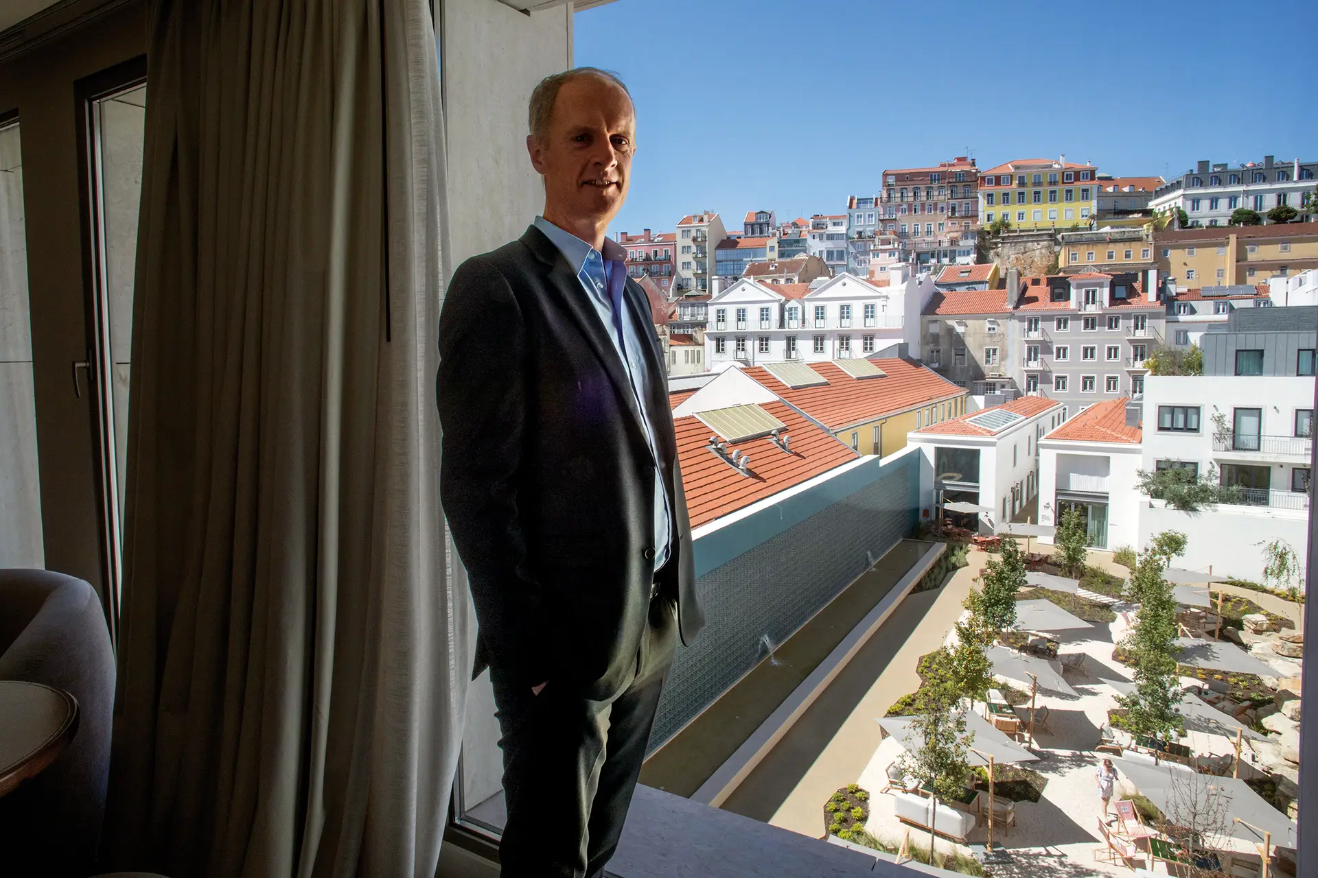 David Kelly, vice-presidente da Hilton para a Europa Continental, vê em Portugal “uma tremenda oportunidade”