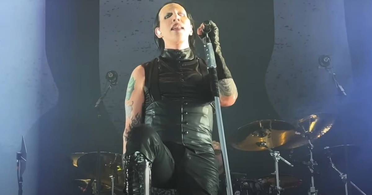 Foi assim o primeiro concerto de Marilyn Manson em cinco anos