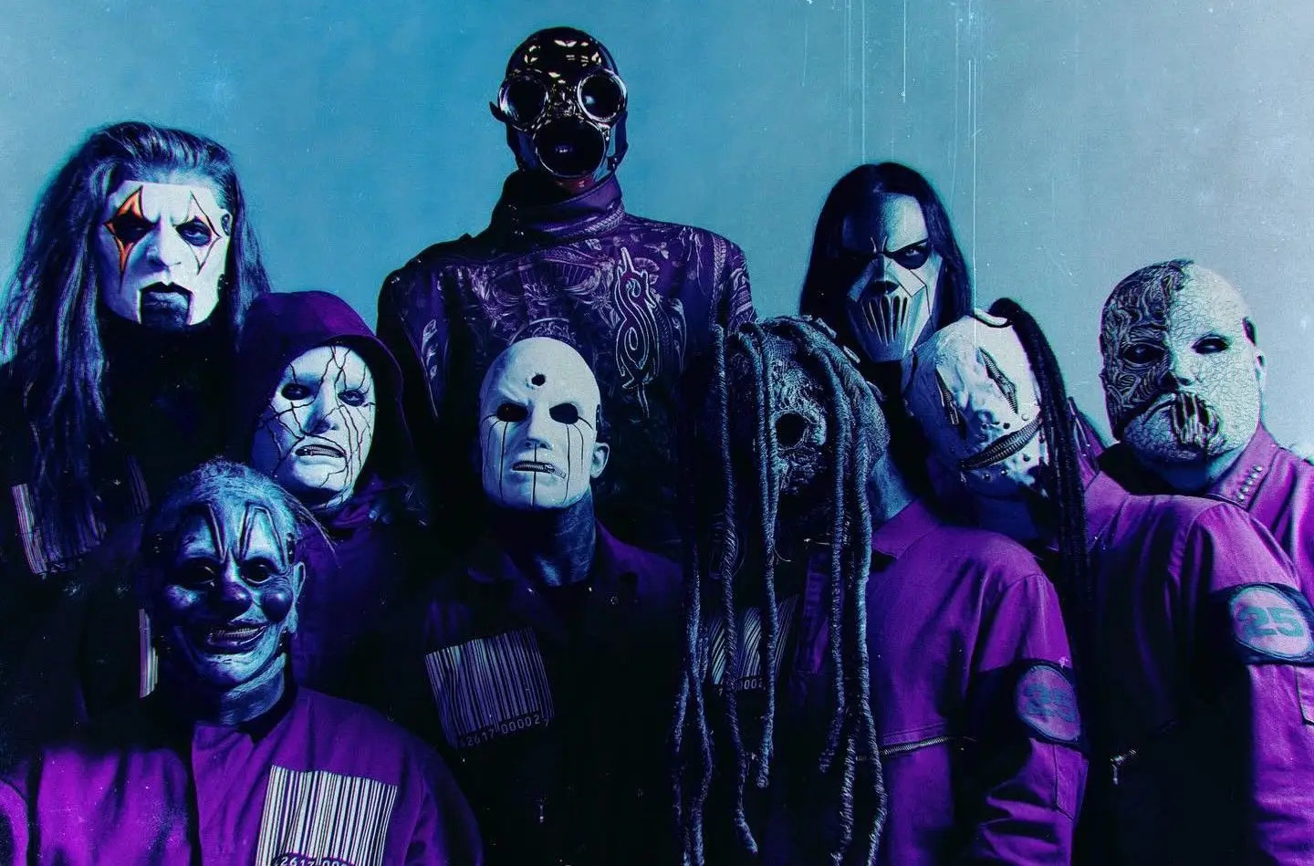 As máscaras que os Slipknot vão usar na digressão do 25º aniversário do primeiro álbum