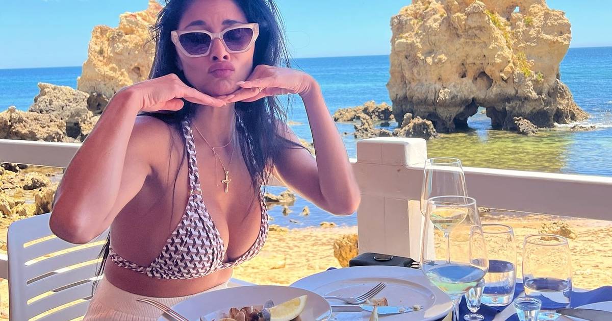 Das ostras às sardinhas, as fotos das férias de Nicole Scherzinger no Algarve: “Este é o meu lugar feliz”