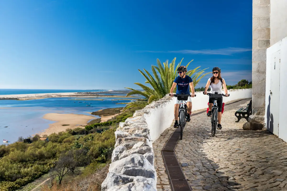 Percursos cicláveis em Cacela Velha