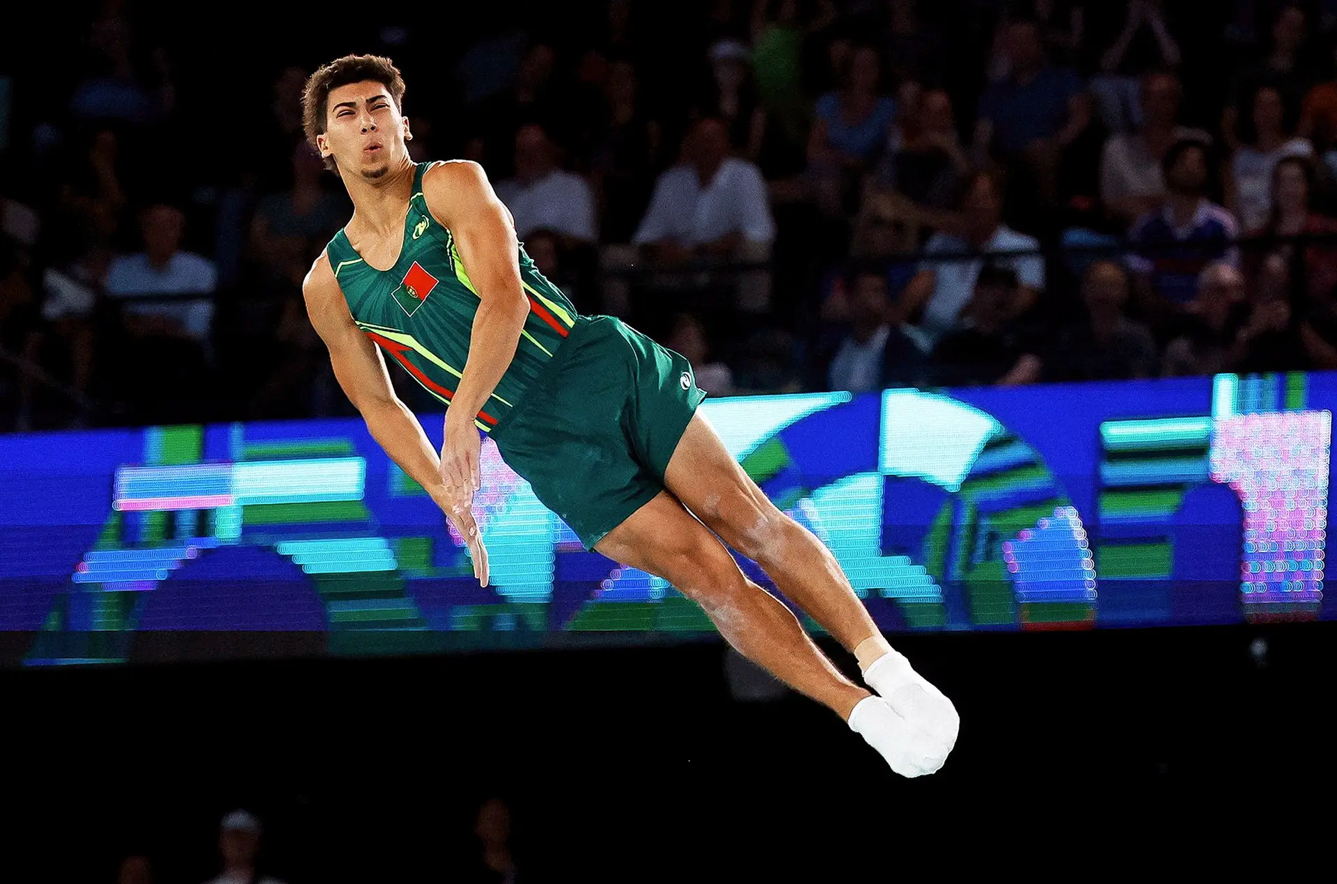 Com os seus 18 anos, Gabriel Albuquerque saiu de Paris com um 5º lugar no trampolim e revelou já um discurso cheio de esperanças para os próximos Jogos Olímpicos, em 2028