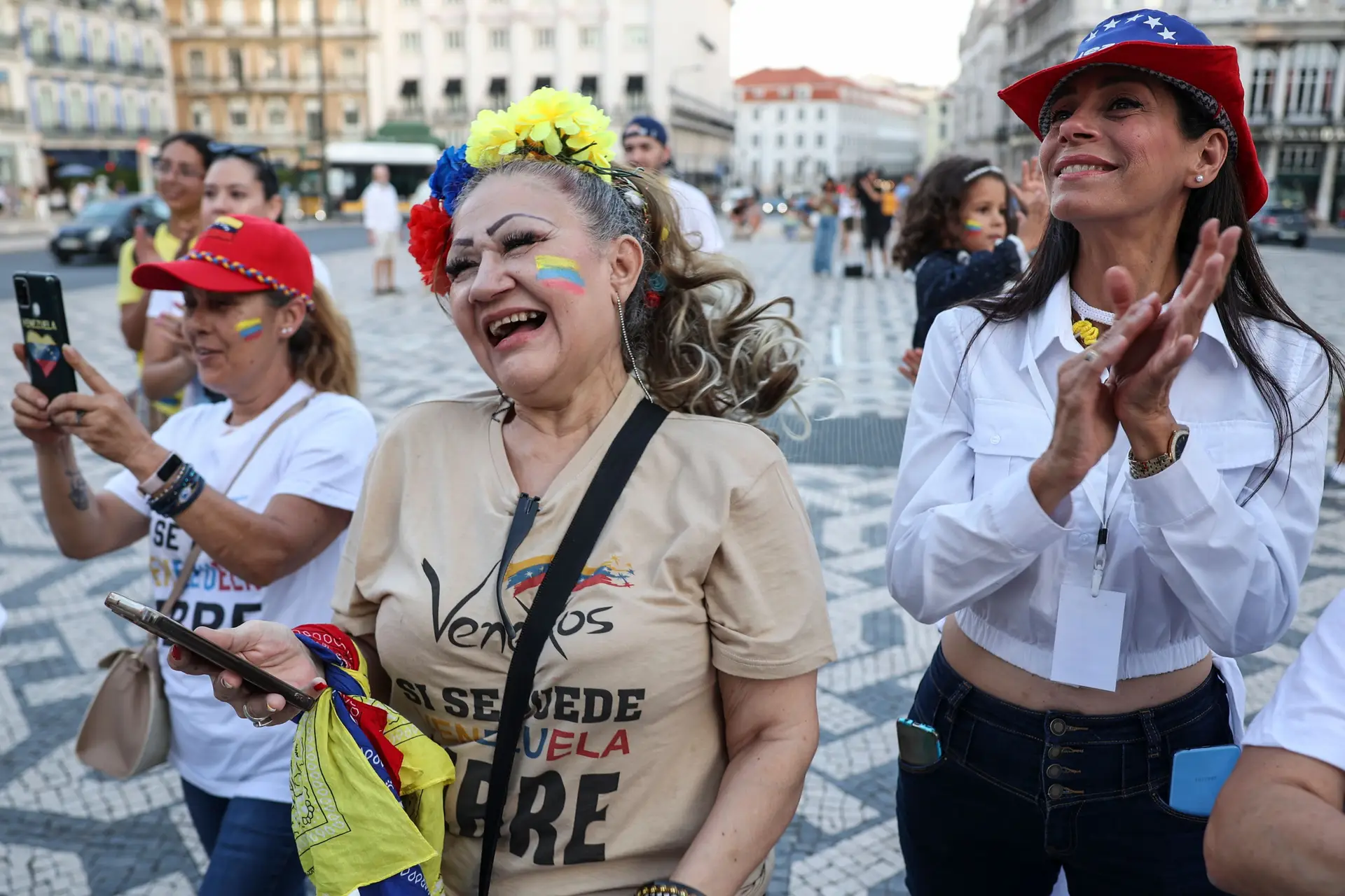 Venezuelanos manifestam-se em Lisboa contra Maduro. Governo português é pressionado a agir com “firmeza” pelos luso-venezuelanos detidos