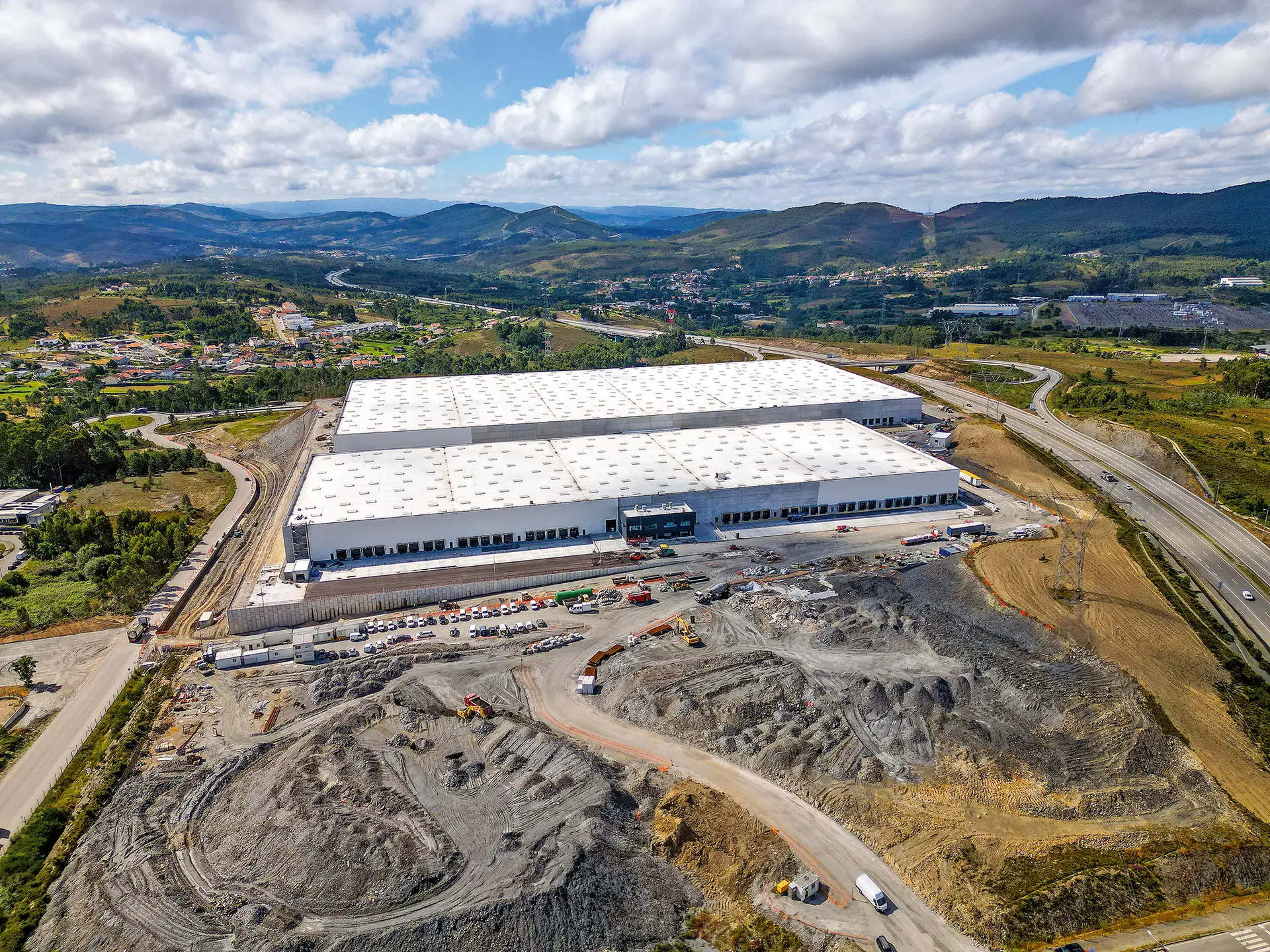 O maior projeto em construção no Grande Porto é o Panattoni Park Valongo