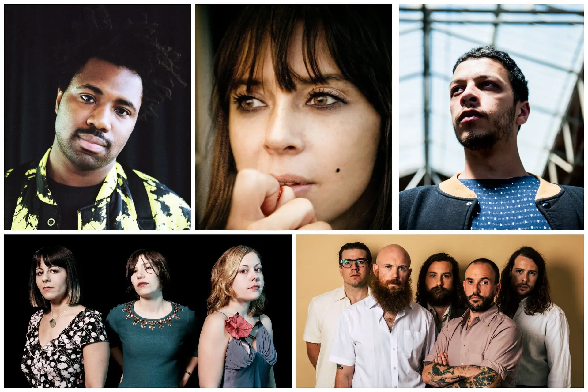 Sampha, Cat Power, Slow J, Sleater-Kinney, Idles