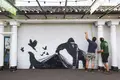 A arca de Banksy aportou em Londres