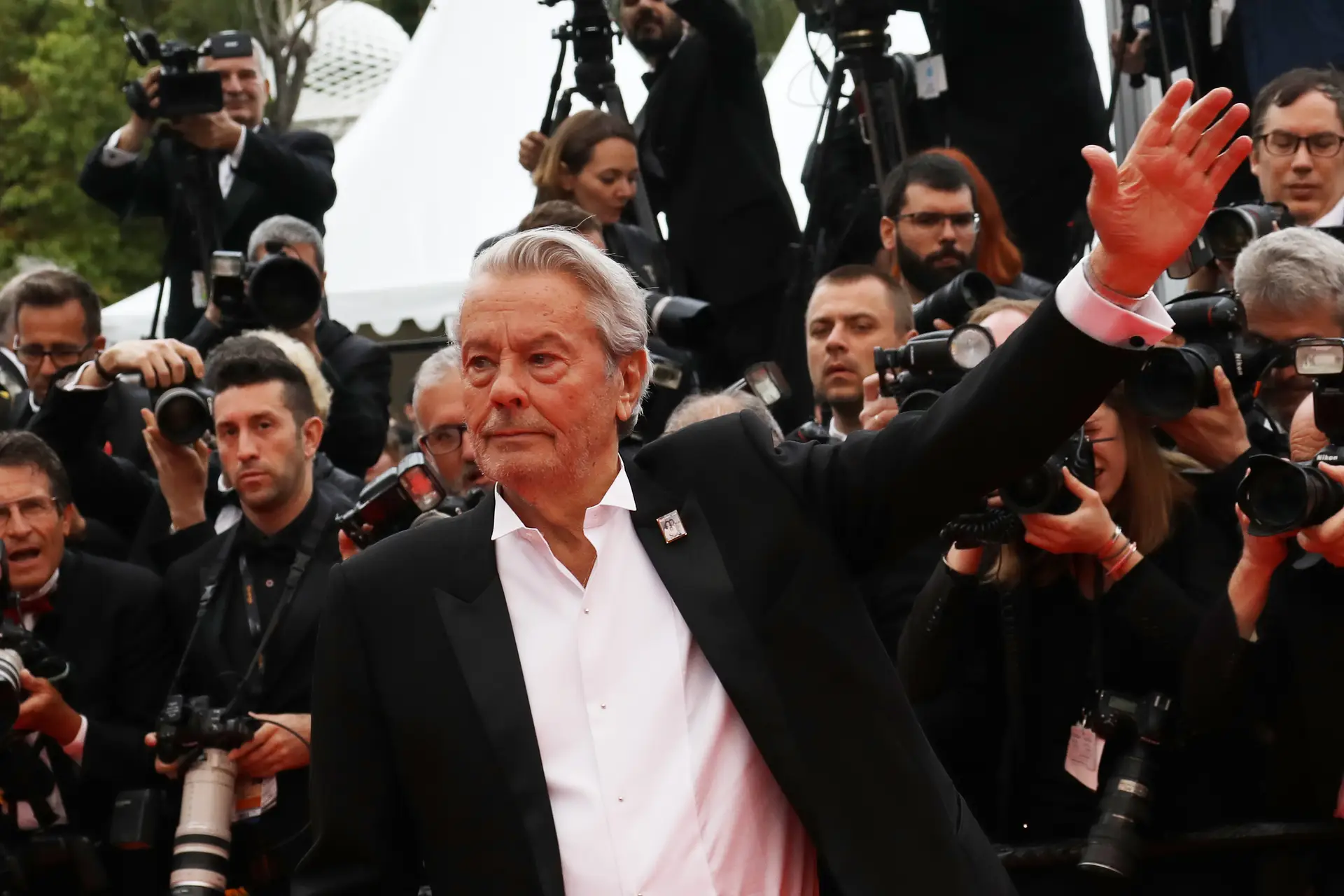 Alain Delon, o ator que "adorava morrer" teve o seu "ponto final" (fotogaleria)