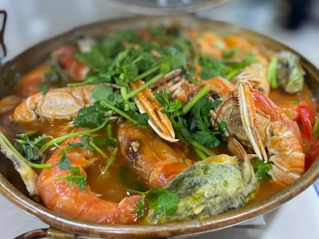 Cataplana no restaurante Terra i Mar