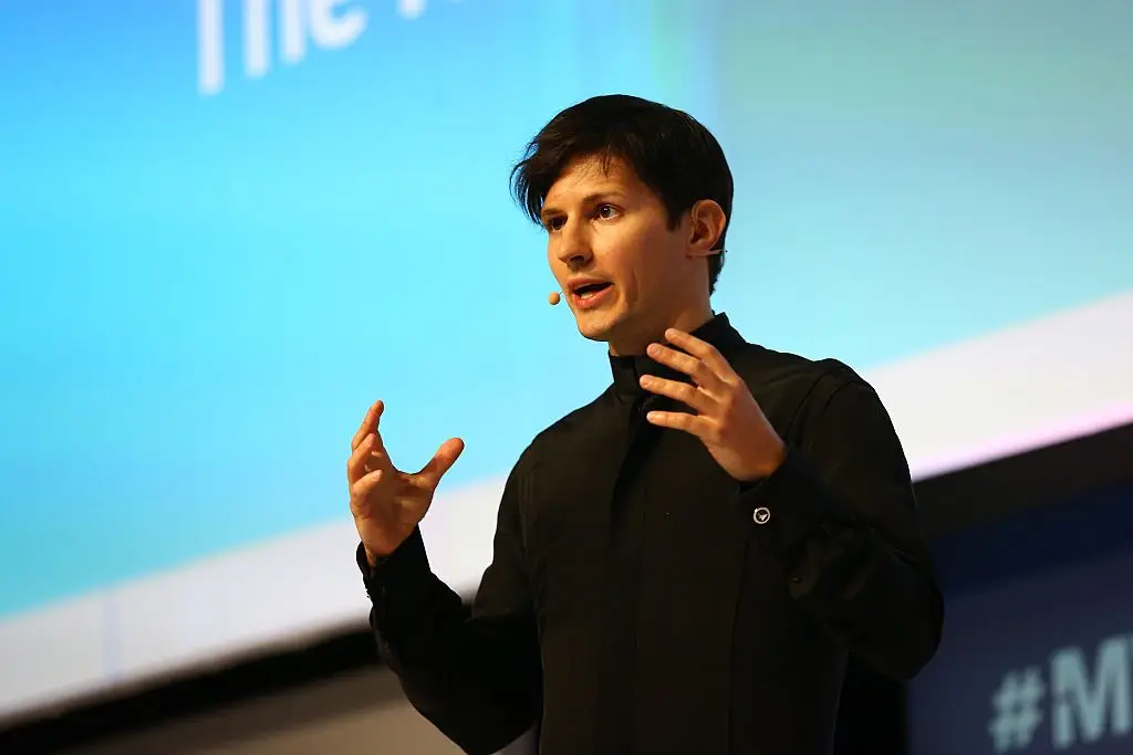 Pavel Durov fundou o Telegram, um serviço de troca de mensagens