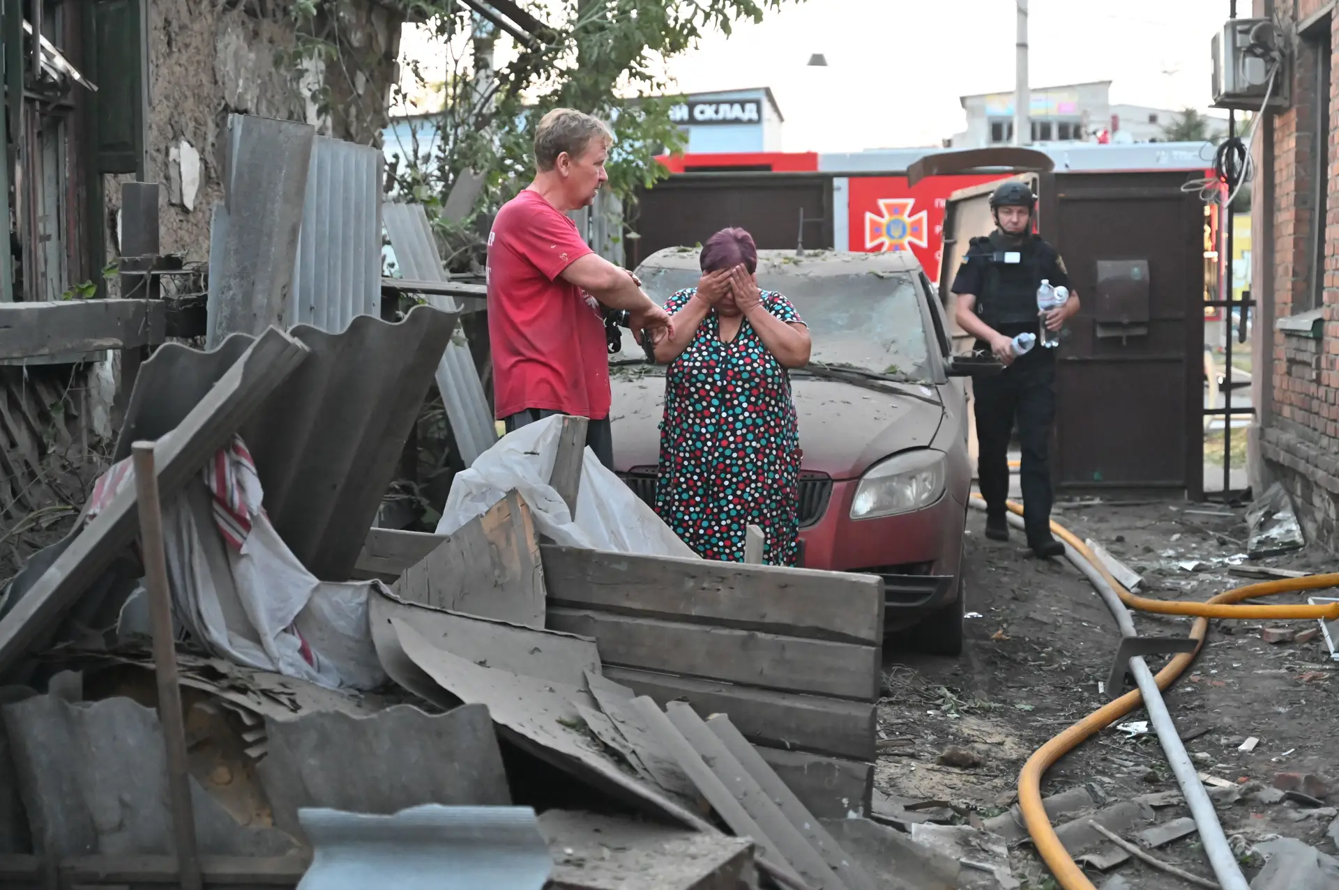A segunda maior cidade ucraniana, Kharkiv, também foi atingida
