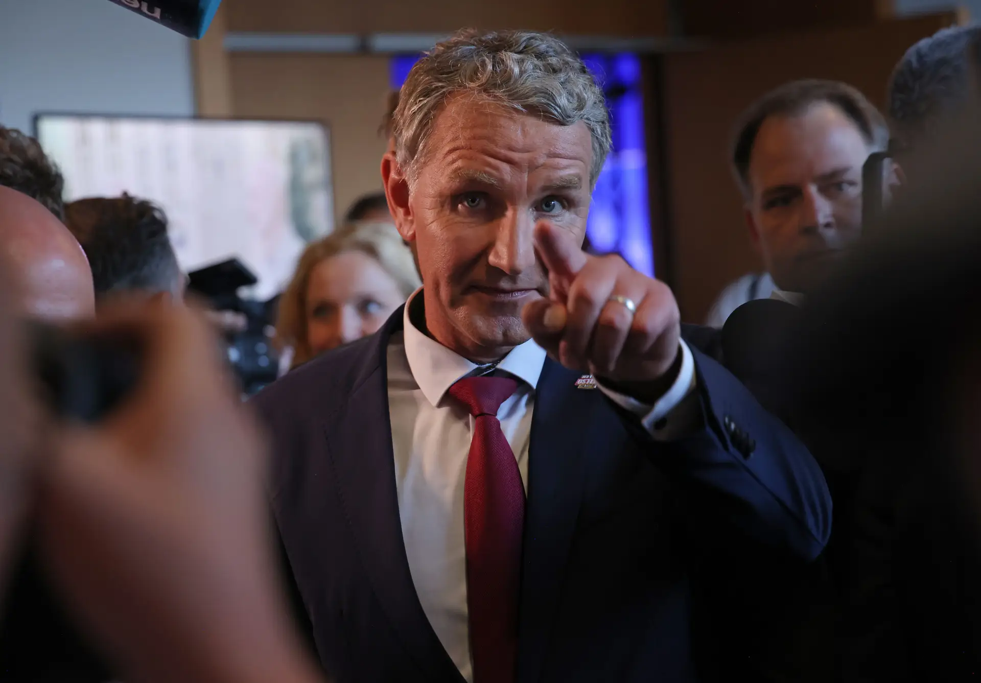 Björn Höcke, líder da Alternativa para a Alemanha (AfD, extrema-direita) na Turíngia