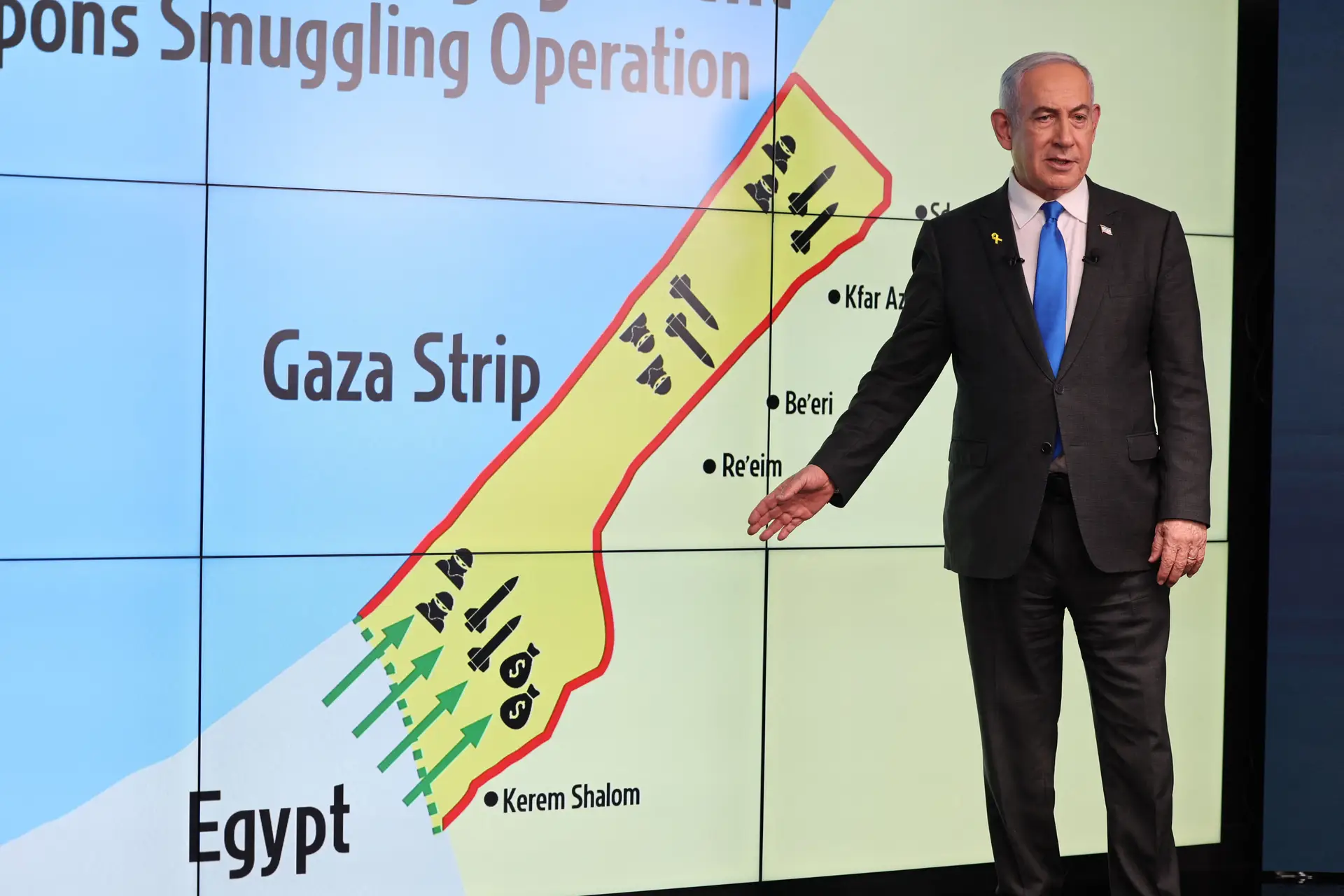 Primeiro-ministro israelita