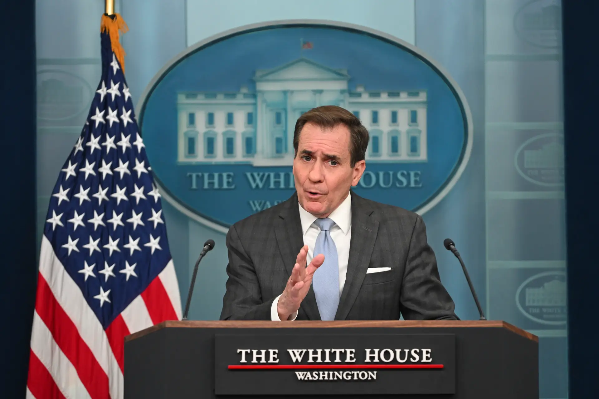 John Kirby, conselheiro de segurança nacional da Casa Branca
