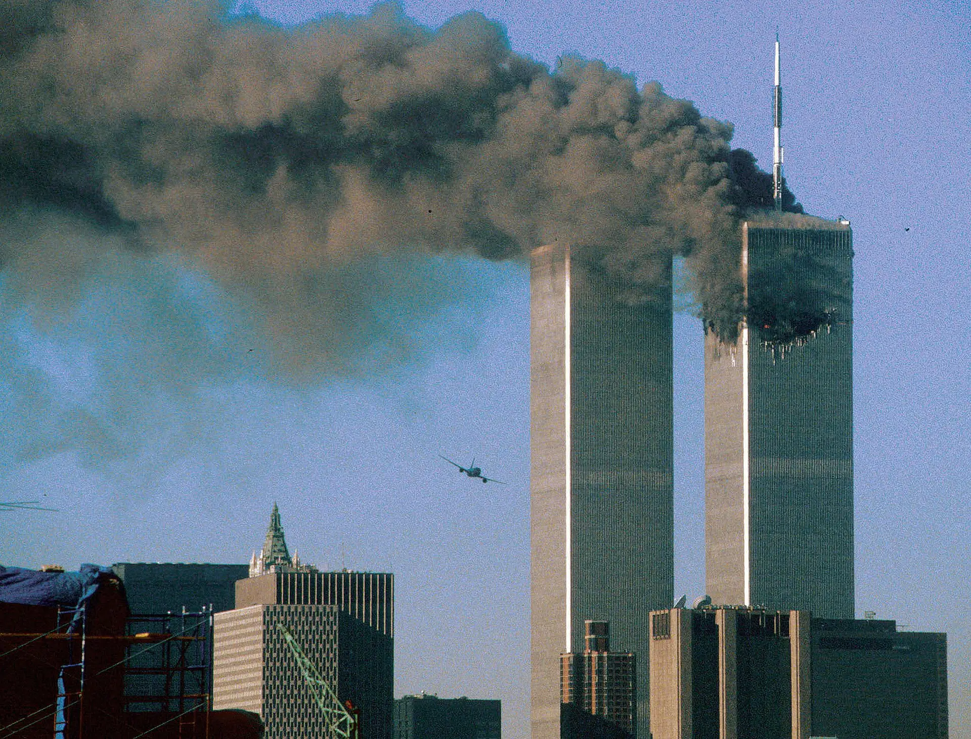 Os atentados de 11 de setembro de 2001, nos Estados Unidos, causaram 2977 vítimas mortais