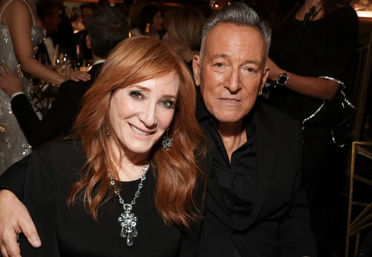 Patti Scialfa e Bruce Springsteen, fotografados em janeiro de 2024