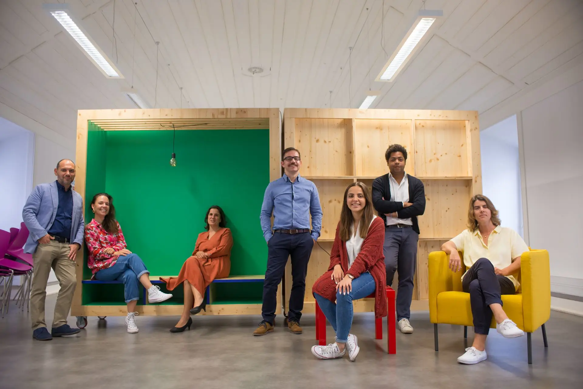 Equipa da Casa do Impacto, o hub de empreendedorismo da Santa Casa da Misericórdia de Lisboa