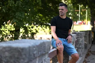 Dani Soares, em Paços de Ferreira, na semana em que foi entrevistado por Tribuna