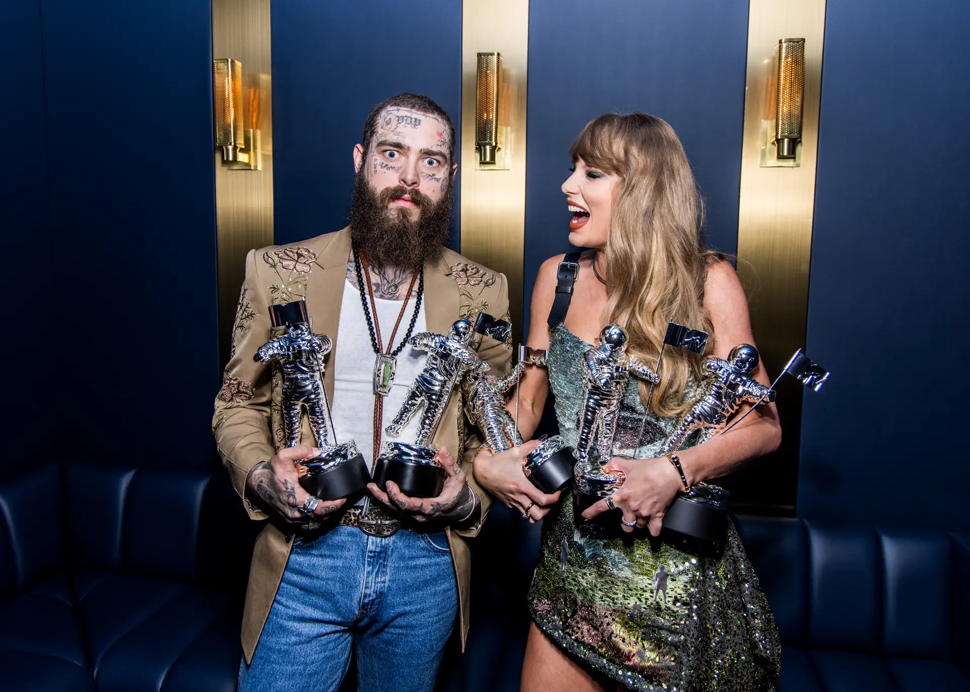 Taylor Swift et Post Malone ont été les grands gagnants des MTV VMA awards : voir la liste complète des gagnants