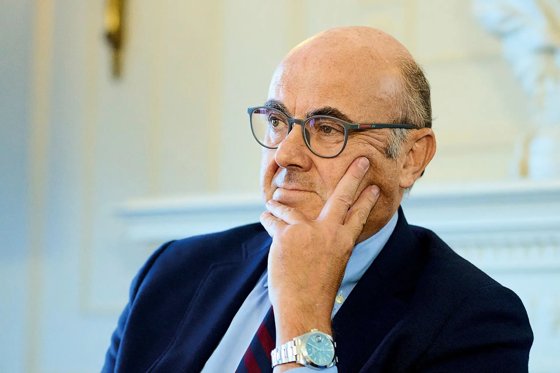 O espanhol Luis de Guindos, 64 anos, é vice-presidente do BCE desde 2018