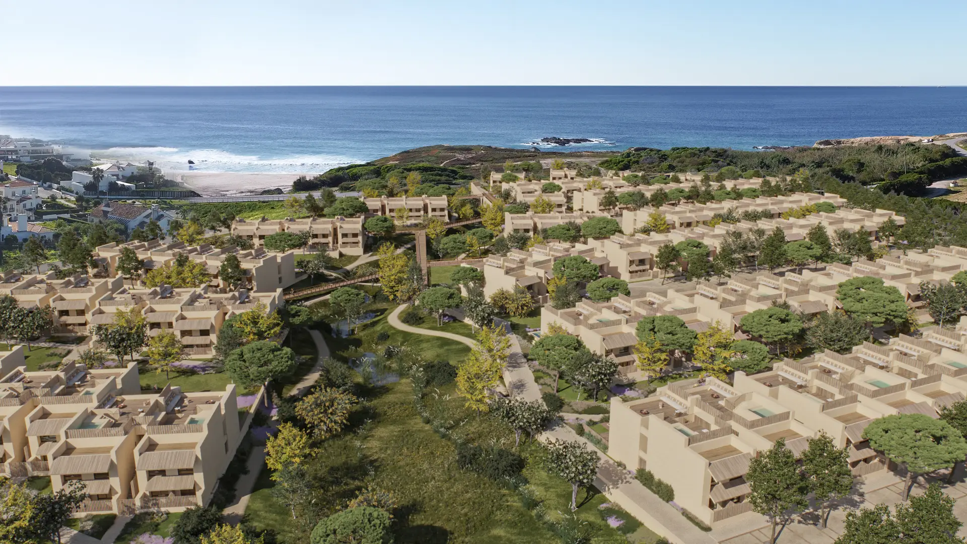 Maquete do Pestana Porto Covo Beach Residences
