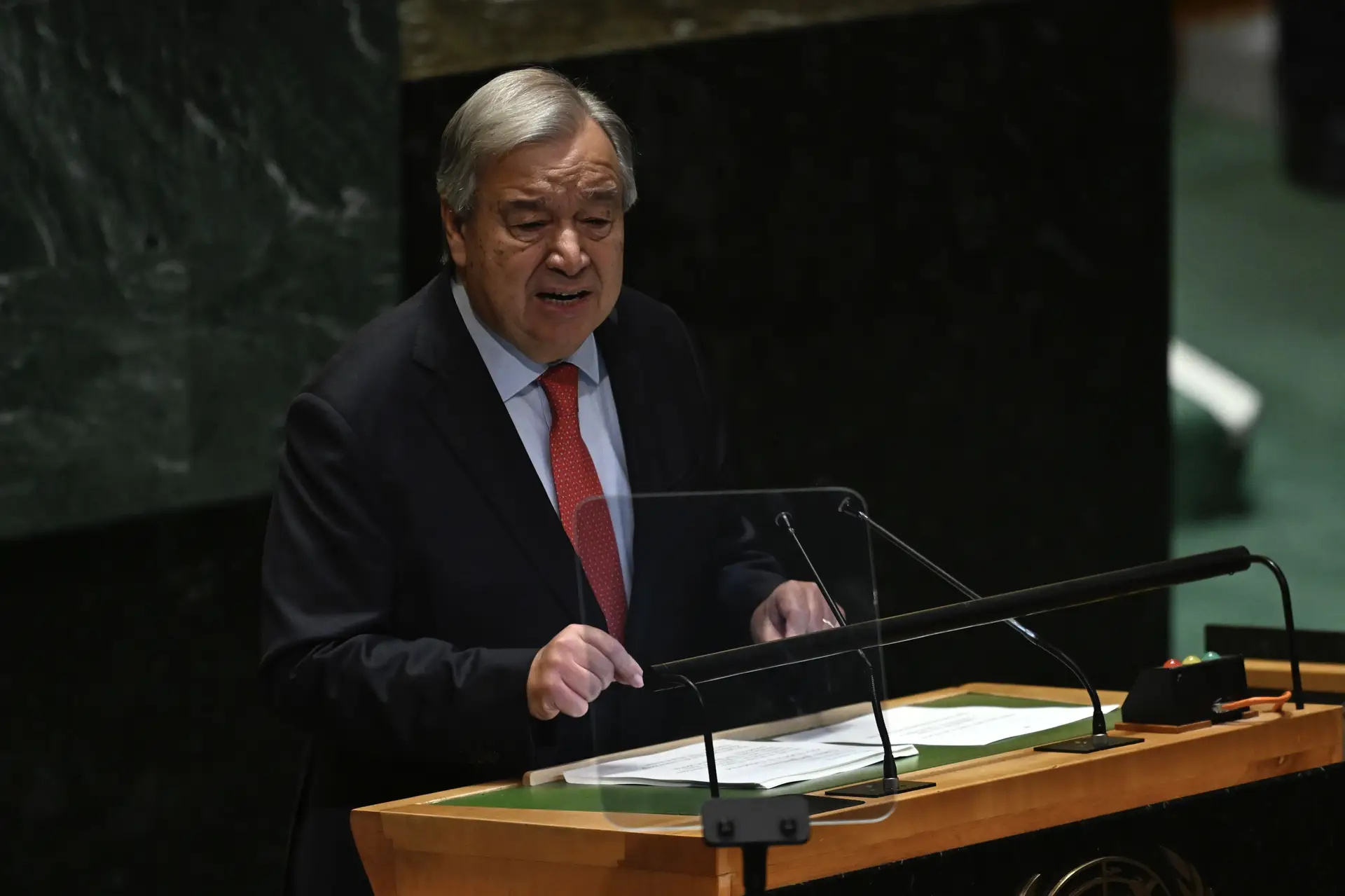 António Guterres na Assembleia Geral das Nações Unidas